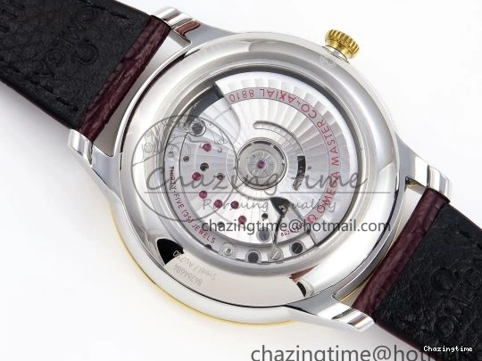 0118 De Ville Power Reserve YG MKF 1:1 Best Edition White Dial on Brown Leather Strap A WrinkleFree 7755